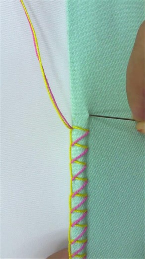 Dual Shade border line design hand embroidery🔥🔥