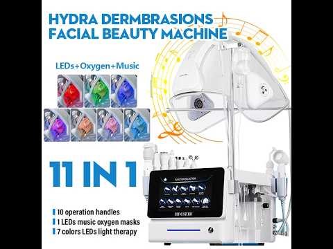 Pro Oxygen Facial Mask Machine With Hydrofacial for Skin Rejuvenation： How to Install