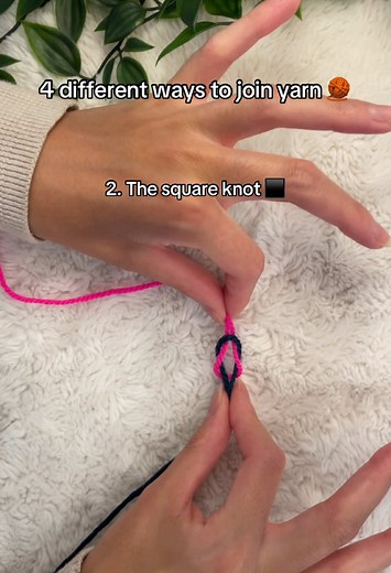 Full tutorial on *5 different yarn join methods for your next crochet project is up on my YouTube channel 💗 which is your favorite? #crochet #yarn #crochetersoftiktok #crochettiktok #yarntok #fyp
