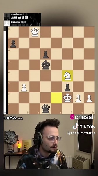 ONE MOVE… and the King gets EXECUTED in the center 😳♟️ #chess #chesstok #foryou #fyp