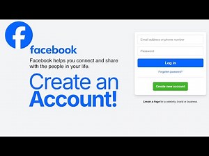 ⚡️ EASY: How to Create Facebook Account on Laptop (Quick & Simple) | Troubleshooting