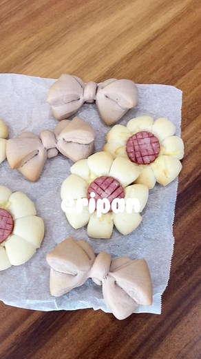 お花パンの作り方