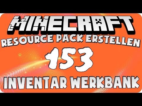 Minecraft Resource Pack erstellen #153 - Werkbank Inventar