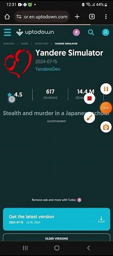 how to download yandere simulator for Android