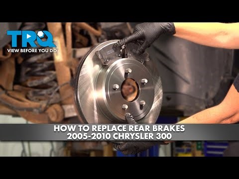 How to Replace Rear Brakes 2005-2010 Chrysler 300