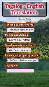 23K views · 543 reactions | #foryoupageシ #reelsfypシ #tagalogenglishtranslation #elearningplatform | Rhea'SVlog | Facebook