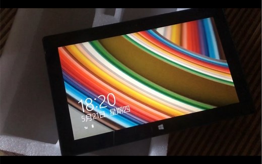 surface rt1安装win10 过程