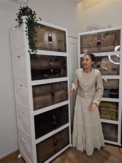 Value For Money Cabinet with Easy Installation Steps! No More Expensive Cabinet and Comes With 3 to 5 Layers! #homeorganizationhacks #cabinet #homestorage #sgtiktok #sgshoppingonline #cabinets