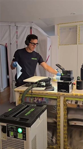 The Secret to a Virtually Dust-Free Sanding Setup