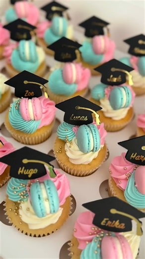 The sweetest graduation cupcakes for St Francis class of 2025 | Baked Beauties Sydney