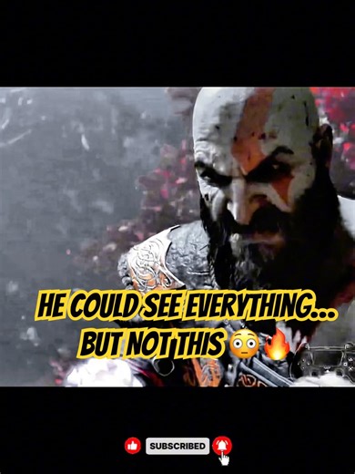 He Could See Everything, But Not THIS 🤯🤯 #godofwarragnarok #kratos #heimdall #shortsfeed #gaming