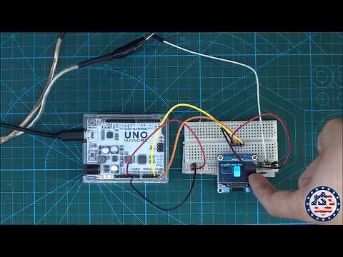 Arduino OLED display minimum voltage test