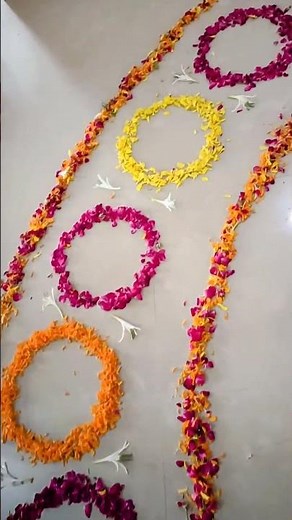 Elegant Welcome Flower Decoration | Beautiful Floral Entrance Ideas 🌸✨