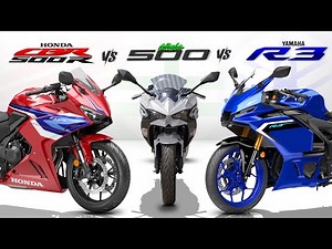 2025 Best Cheap Beginner Sportbike ! ┃ Kawasaki Ninja 500 vs Yamaha R3 vs Honda CBR500R
