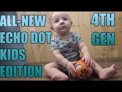AMAZON ECHO DOT TIGER REVIEW (4TH GEN) KID'S EDITION