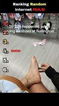 Ranking These FAILS From Worst To Best 😂 #shorts #fails #funny