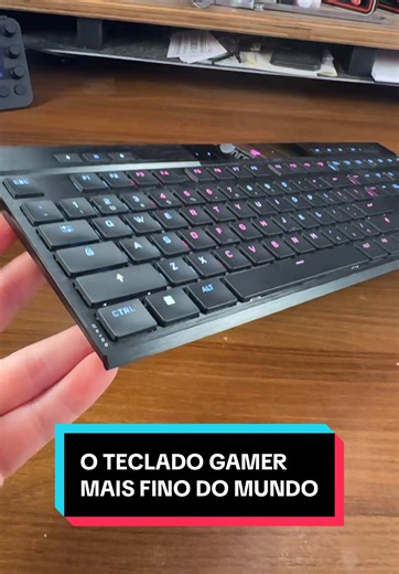 Um pedacinho do ápice da tecnologia #rodgrossi #tech #teclado #gamer #setup