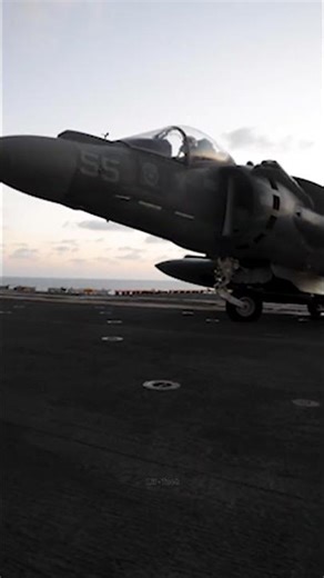 AV-8B Harrier Flight Ops Aboard USS Wasp (LHD 1)