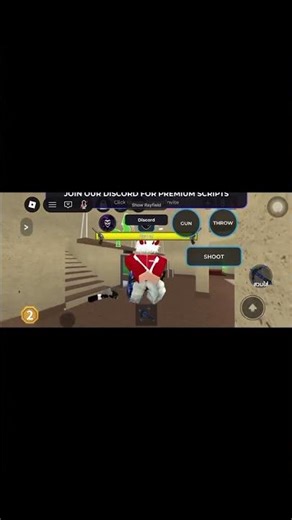 1 shoot 🥴#roblox #robloxfyp #script #MM2#fyp