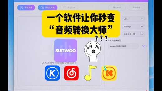 一个软件让你秒变“音频转换大师”