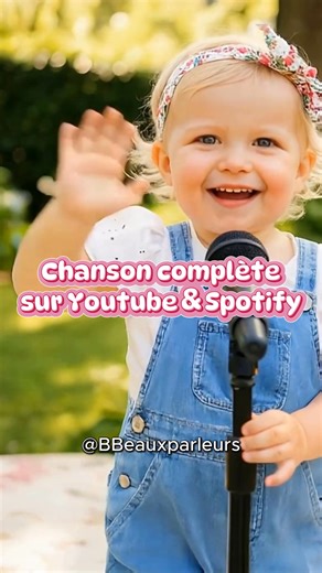 27K views · 742 reactions | Deuxième extrait de "Papa, maman merci d'être là". Chanson complète sur Youtube et Spotify (liens en commentaires). #chanson #papa #Maman #bébé #gratitude (vidéo réalisée avec IA) | BBeauxparleurs | Facebook