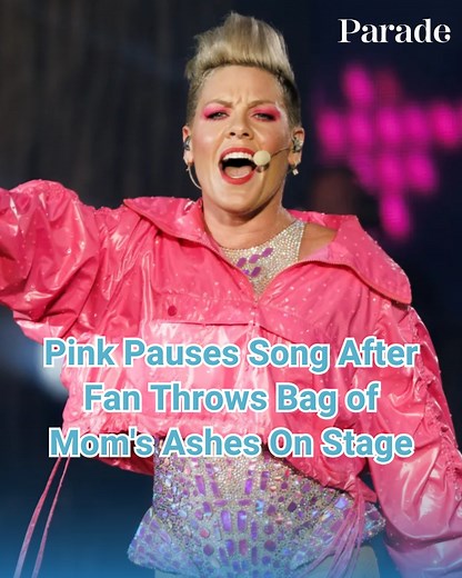14K views · 71 reactions | Pink's recent concert at Hyde Park in London, England, was interrupted by a fan's strange actions. Read more at: parade.com/news/ | PARADE Magazine | Facebook