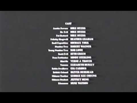 Austin Powers: The Spy Who Shagged Me (1999) end credits [FX airing] {TV version}