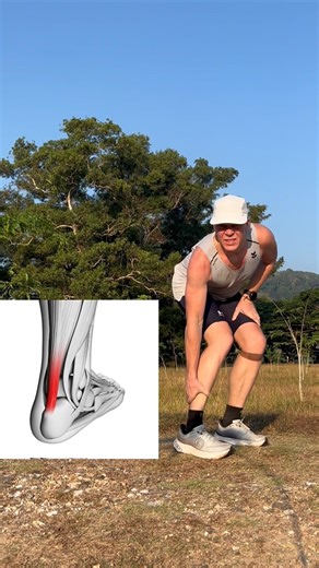 Achilles tendon inflammation while running — what should you do? #trailrunninglife #runningtips #run