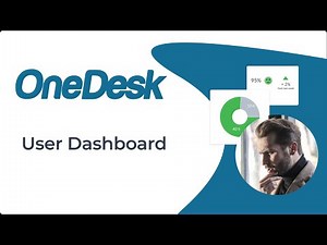 OneDesk - User Dashboard