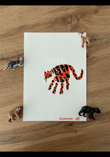 Tiger Handprint Craft: Fun for Toddler Activities