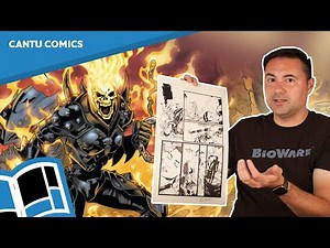 Female Ghost Rider Alejandra Jones MCU - Original Marvel Comic Art First Appearance