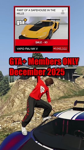NEW GTA Plus December 2025 Update: Unreleased Content Revealed