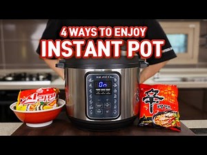 4 Easy INSTANT POT Recipes!