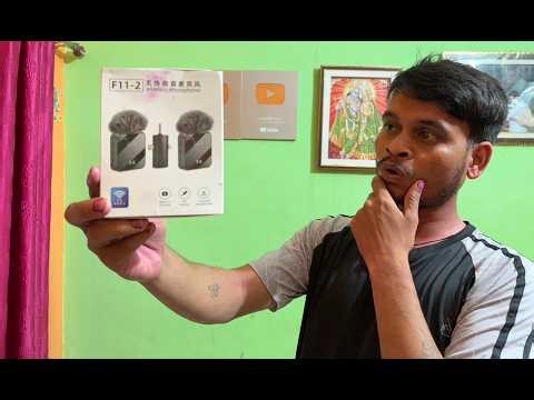 F11-2 Wireless microphone Review: Best Budget Mic Under 700