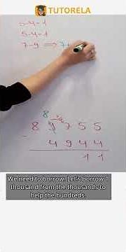 Mastering Subtraction: 89755 Minus 4944 Explained #Math #ArithmeticOperations #VerticalSubtraction