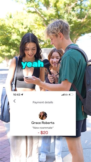 Convice a stranger to be your roomate, win money 💰 #streetinterview #challenge #socialexperiment | John Rusanov