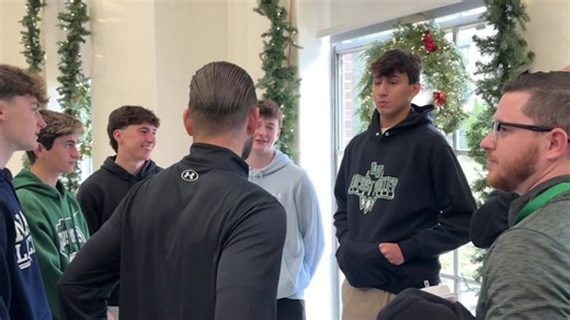 Locust Valley student thanks Northwell, school staff for saving his life