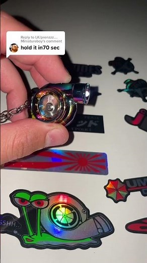 Turbo keychain for car fans 🤯🔥
