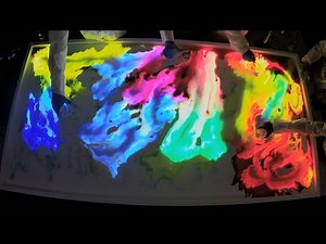 Painting With Glow Sticks Creates Bright Vibrant Art! | Street Science