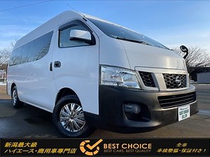 NISSAN CARAVAN NV350 SUPER LONG WIDE 4WD DIESEL 日産 NV350キャラバン スーパーロングワイドＤＸターボ ２ＷＤ／４ＷＤ切替式 ディーゼルターボ