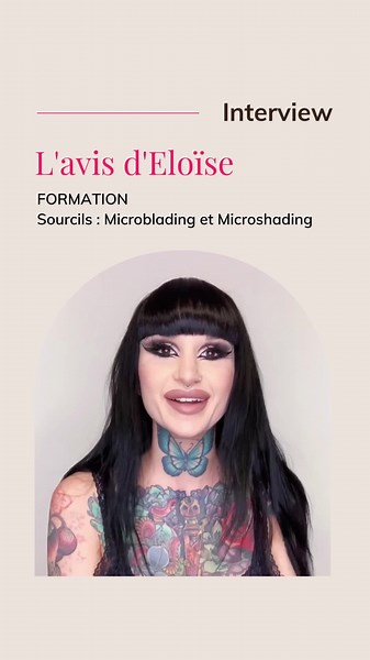 Ravis que la formation Microblading vous ait plu @eloisevonvelvet ! #microblading #microshading #formationmicroblading #formationmicroshading