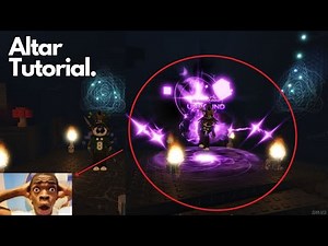 How to unlock the altar! | Sols RNG ROBLOX (tutorial)