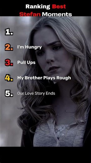 Ranking Stefan Salvatore's Best Scenes 🩸 #tvd #thevampirediaries #shorts