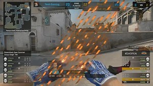 The CRUCIAL hold from oSee at the end!Cloud9 take the first map 22-20! 💥🔥 #DHOpen | DreamHack Counter-Strike