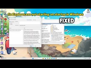 (FIXED) Explorer.exe not starting on startup in Windows