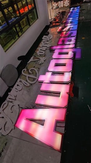 All-Weather Glow Signs, Waterproof & Anti-Rust