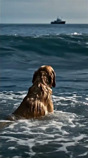 Sinking Dog Rescue | The Desperate Dog's Miracle Rescue from the Deep Ocean