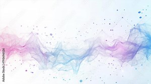 technology background. abstract white background poster with dynamic. seamless looping overlay 4k virtual video animation background Stock Video