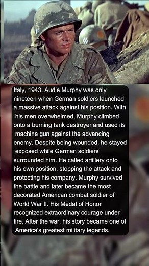 He Was Shot 400 Times and Still Saved His Men | Military History Talks