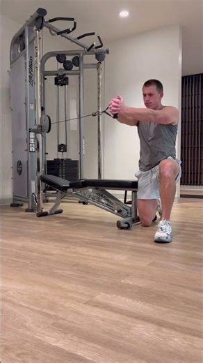 Half Kneeling Cable Rotation